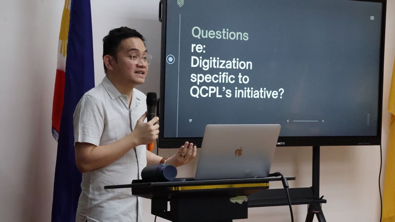 UP SLIS Supports QCPL’s Archiving Initiative