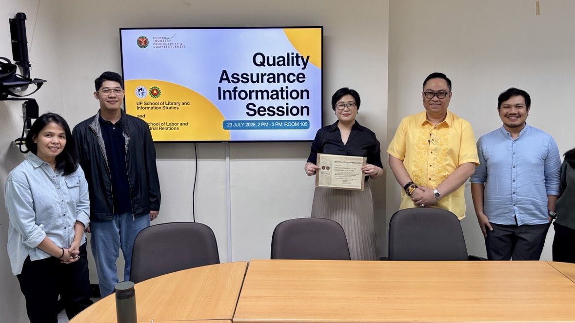 UP SLIS Shares Quality Assurance Insights with UP SOLAIR