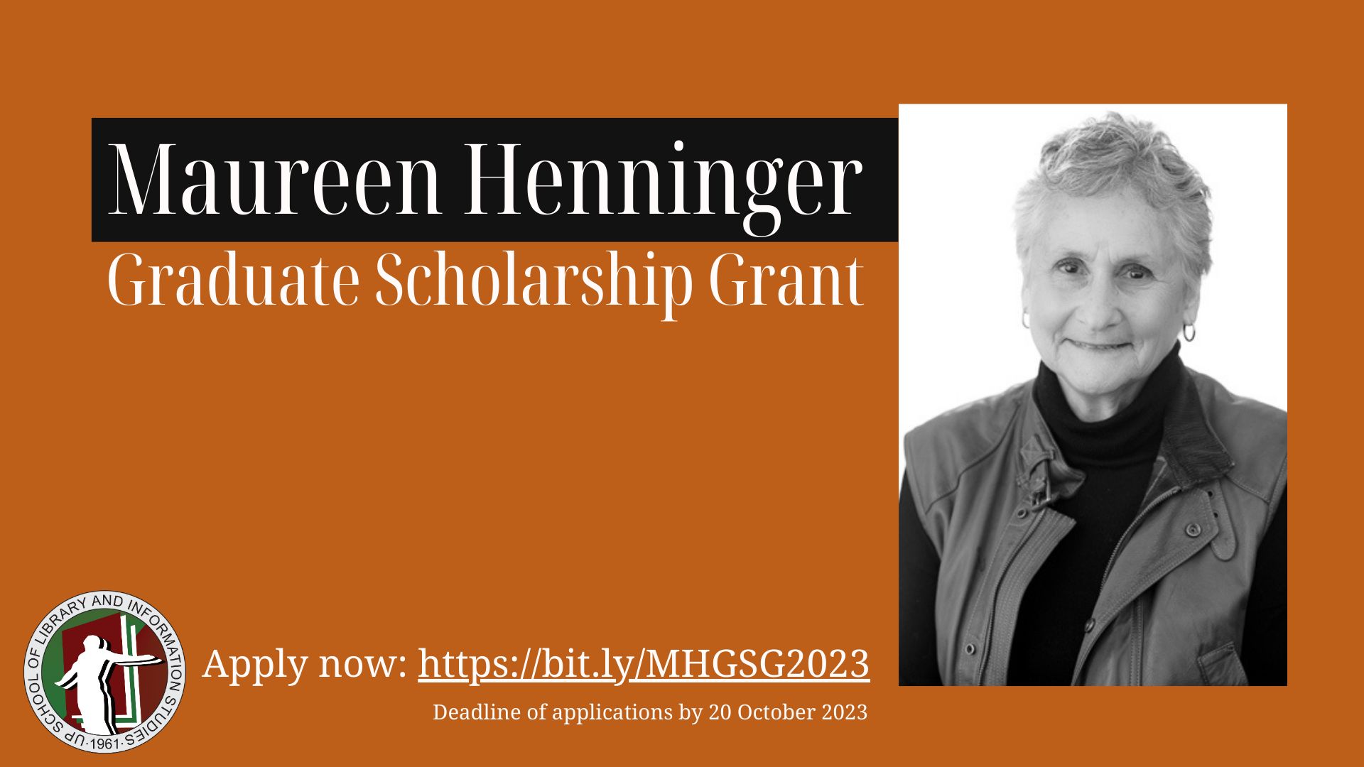 2023 Maureen Henninger Graduate Scholarship Grant
