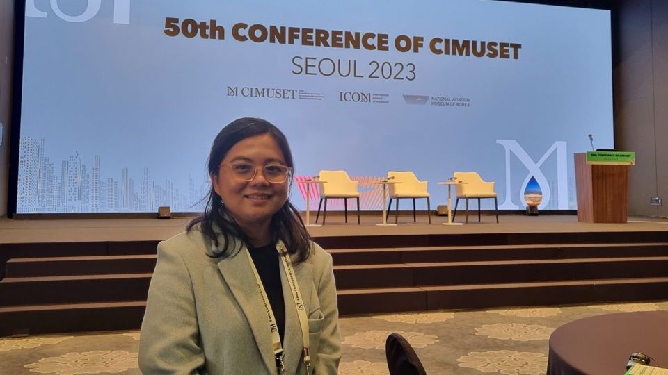 Ms. Jessie Rose Bagunu presents at 50th CIMUSET Conference