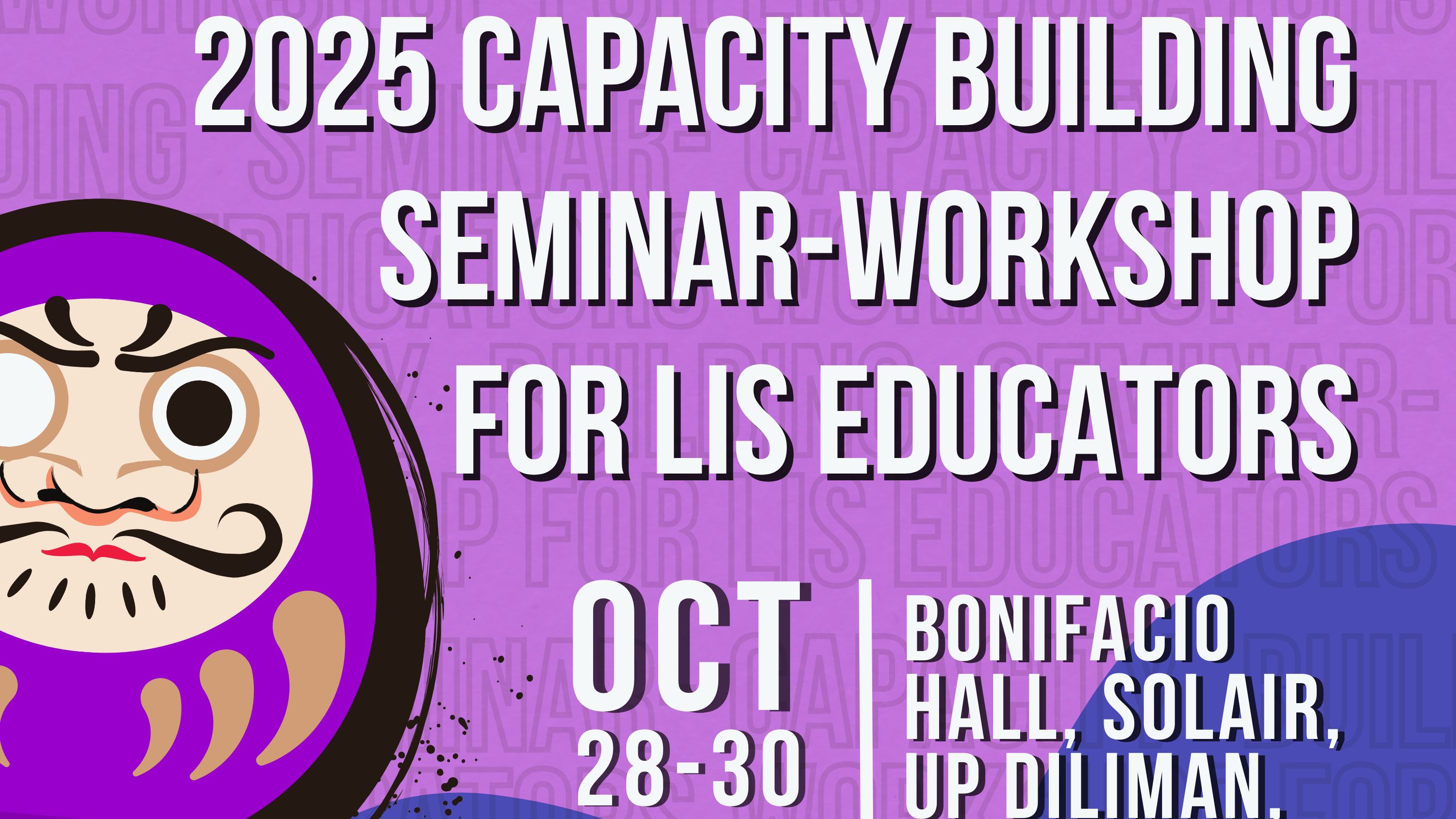 Pre-registration for the Capacity Building Seminar-Workshop for LIS Educators 2025