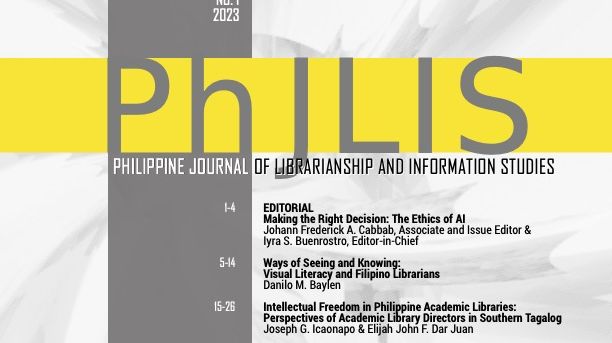 PhJLIS Vol 43 No. 1 2023